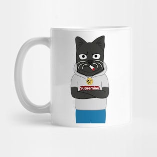 cat drawing Mug